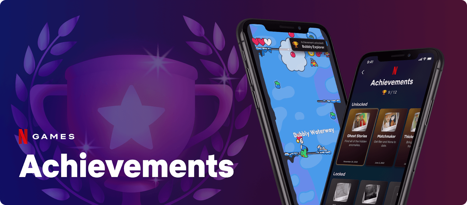 Netflix Games Achievements Banner Netflix Games Achievements Banner