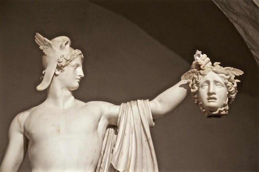 Blood Of Zeus Creators Workin On Medusa Statue