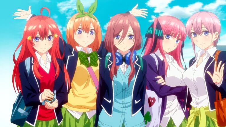 'The Quintessential Quintuplets' Anime Movie and Series Coming to Netflix in May 2024 Article Teaser Photo