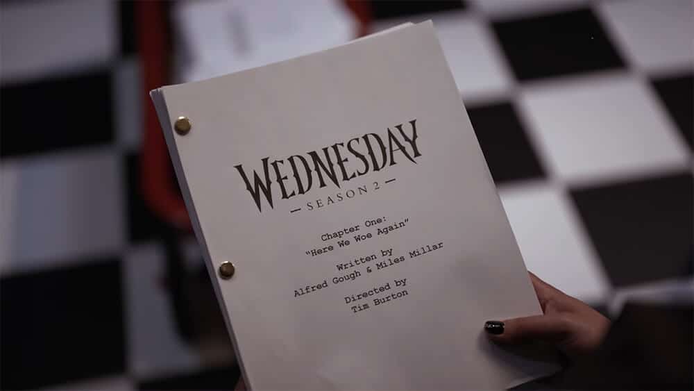 Script For Wednesday Season Episode