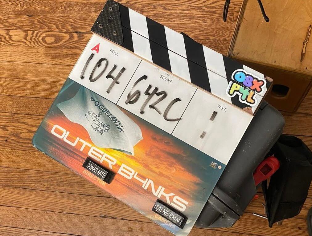 Clapper Board For Outer Banks Season