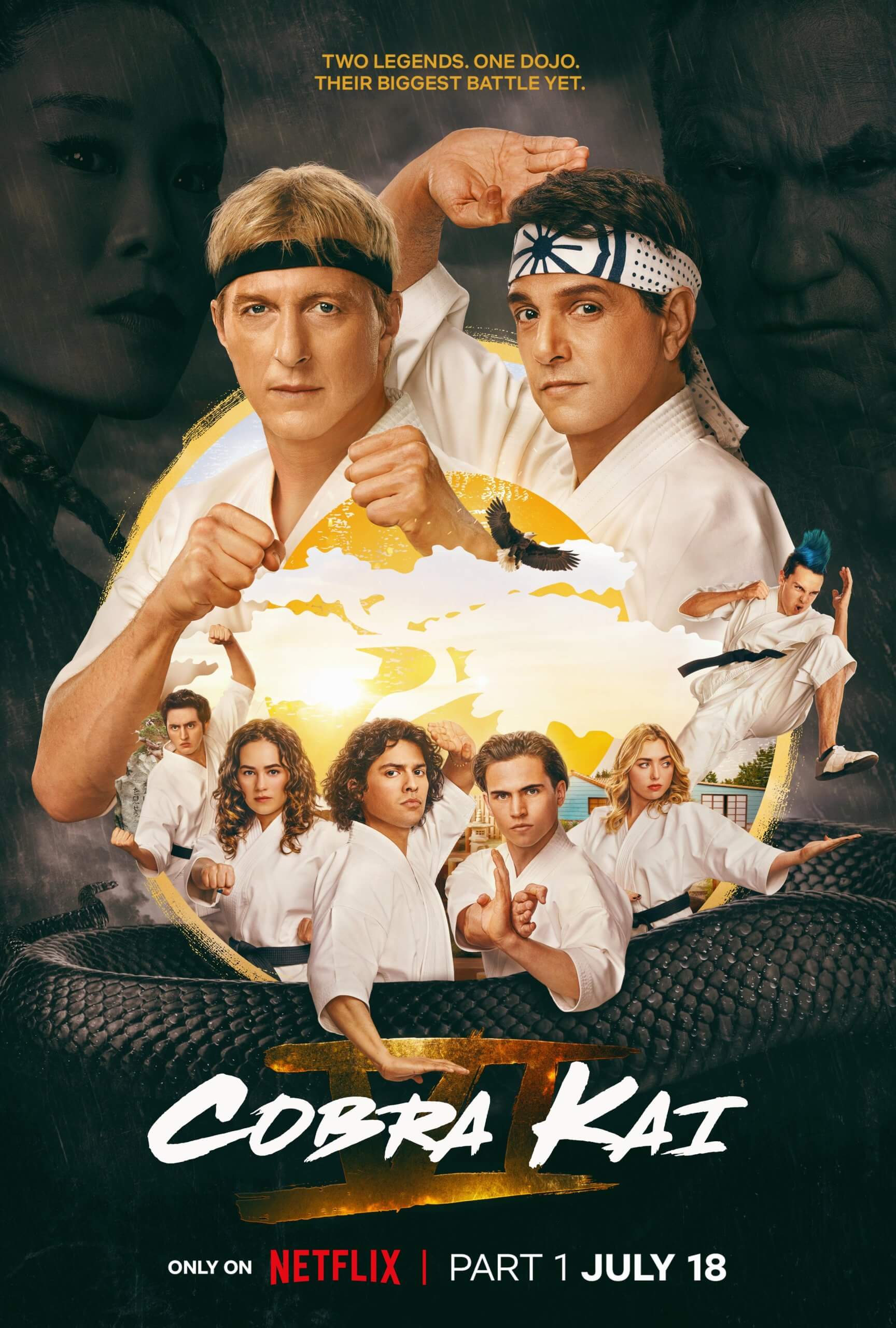  Cobra Kai Season 6 Poster And New Teases Released Ahead Of Trailer On 