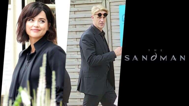 Jenna Coleman And Boyd Holbrook In The Sandman