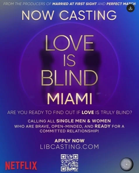 Casting Call For Love Is Blind In Miami Casting Call For Love Is Blind In Miami