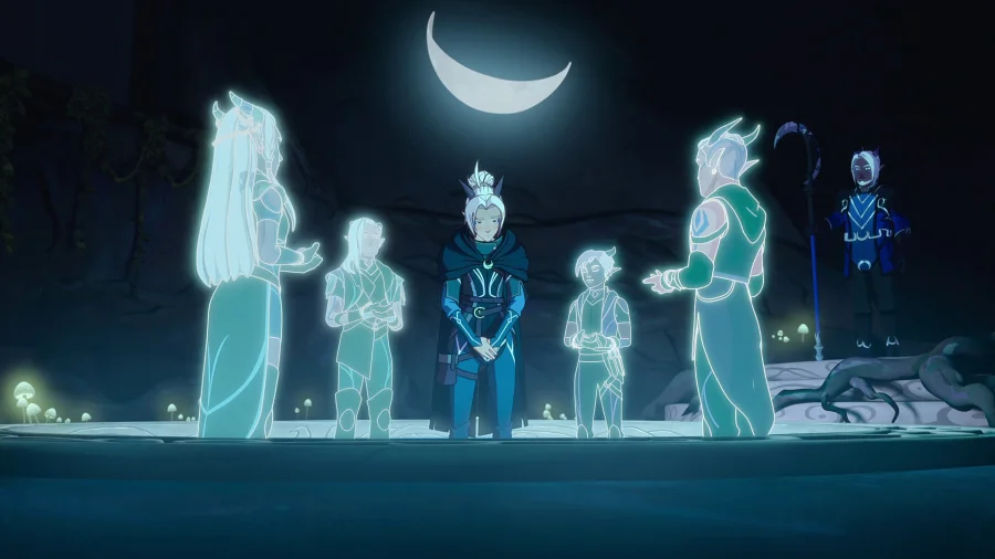 The Dragon Prince Season 7. Cr. Courtesy Of Netflix © 2024 The Dragon Prince Season 7. Cr. Courtesy Of Netflix © 2024