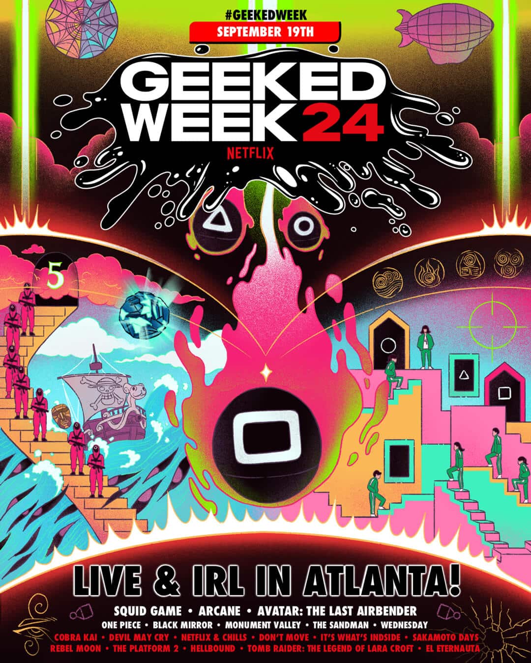 Geeked Week Day Poster Netflix