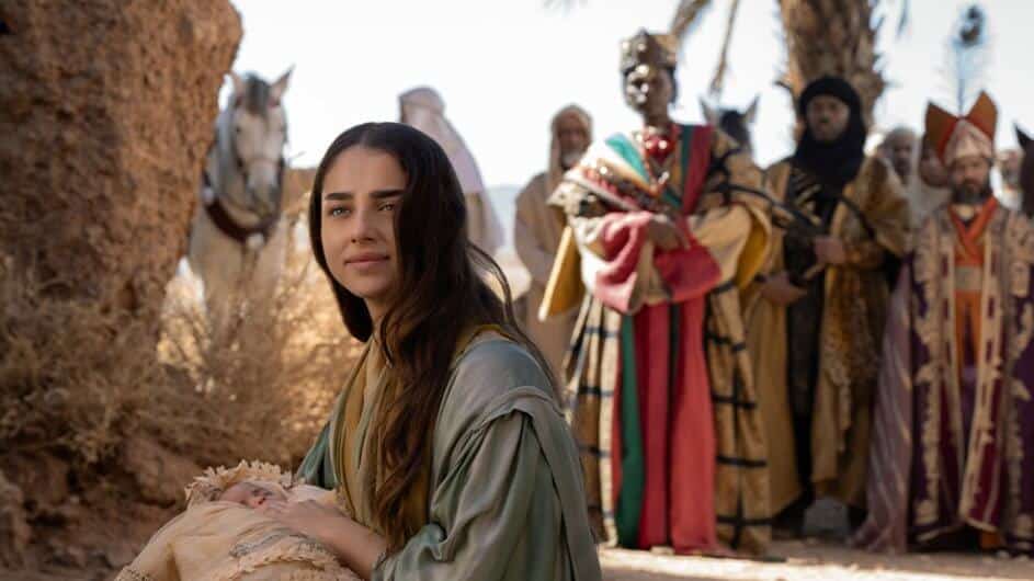 A shot from the forthcoming Netflix biopic "Mary" starring Noa Cohen