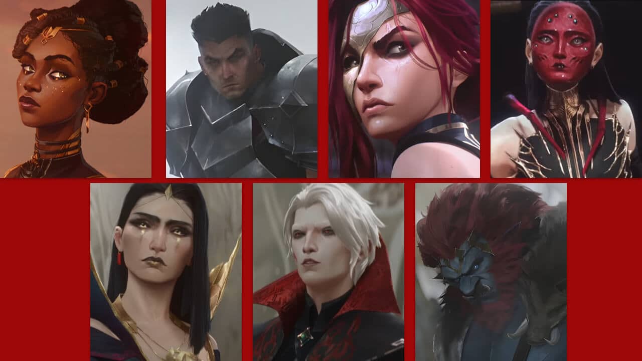 Welcome To Noxus Characters Iron And Chains