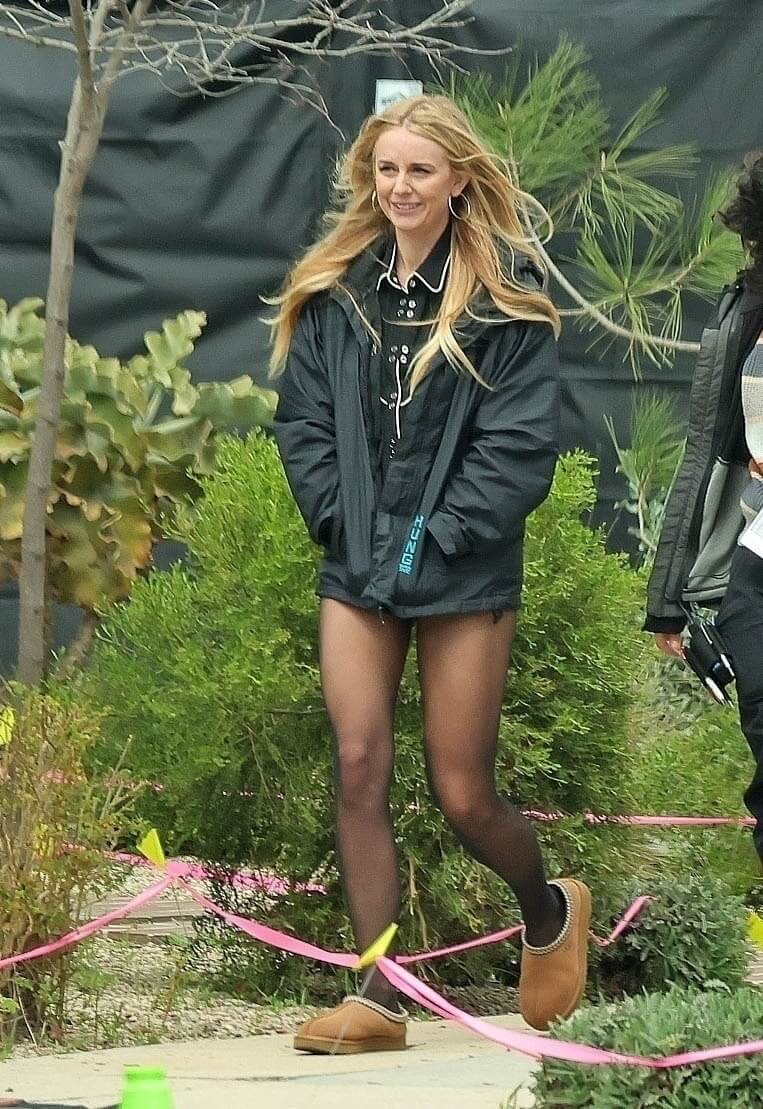 *Exclusive* ​Adam Brody And Justine Lupe Film 'Nobody Wants This' Season In Eagle Rock