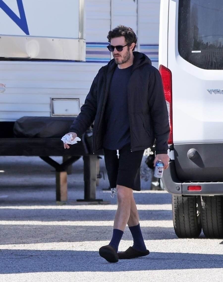 *Exclusive* ​Adam Brody And Justine Lupe Film 'Nobody Wants This' Season In Eagle Rock