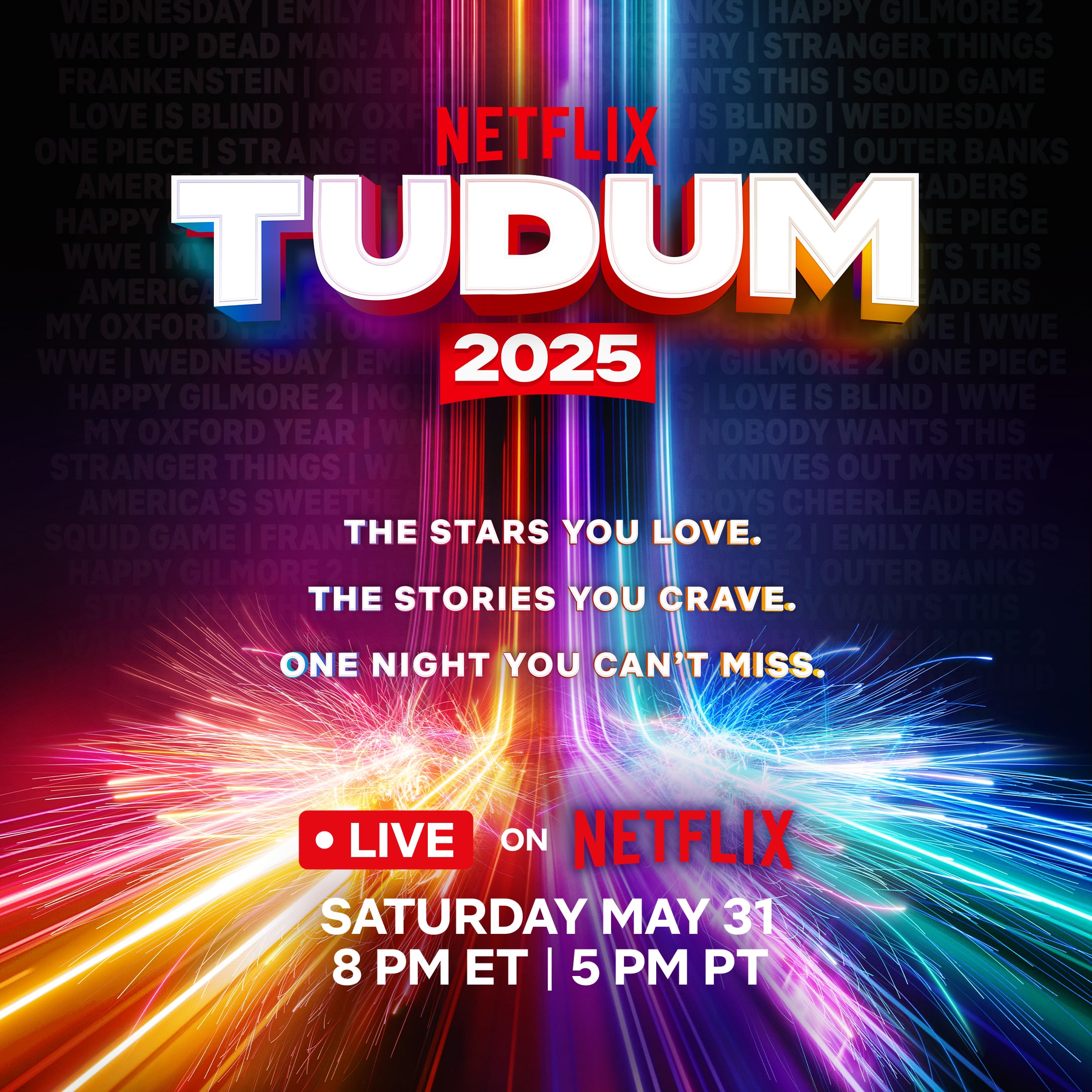 Poster For Netflix Tudum 2025