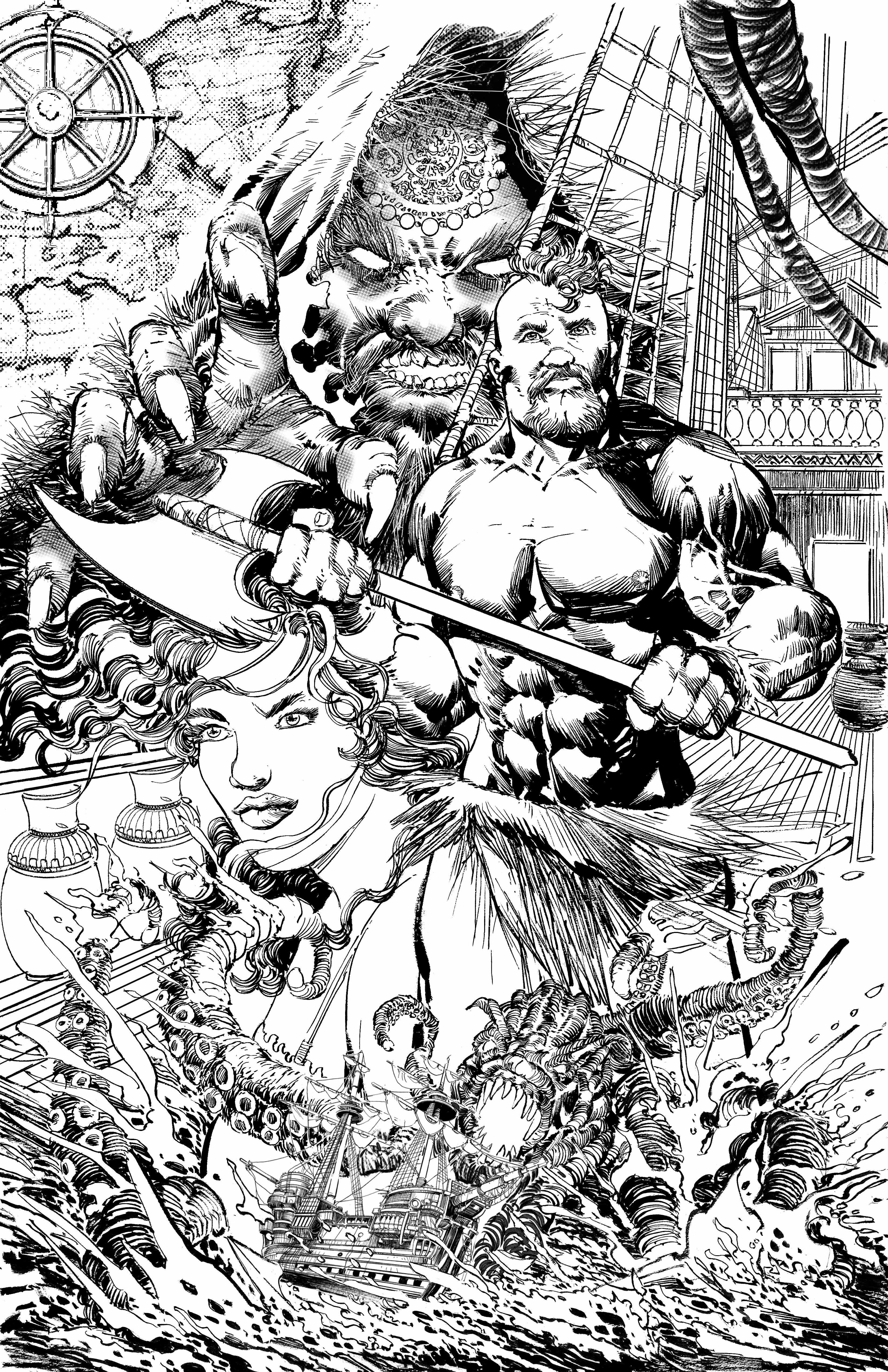 Ragnar Frontpiece Inks Version 2