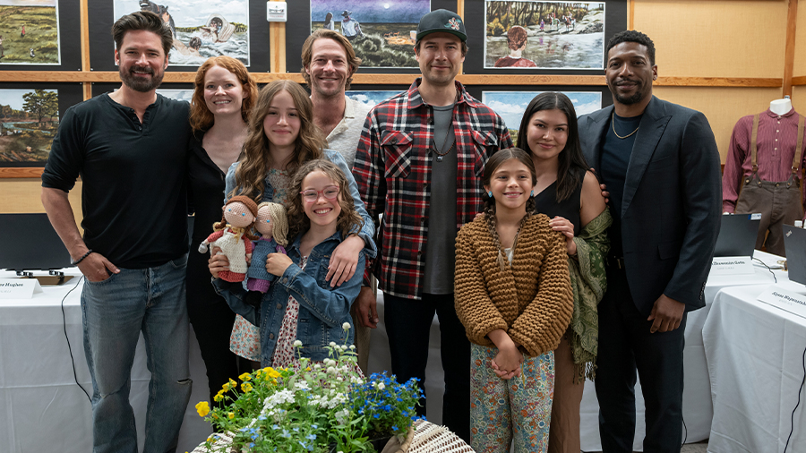 Cast Table Read Little House On The Prairie Bgins Production