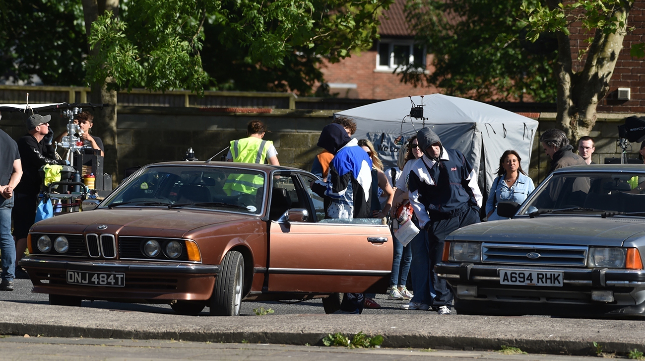 Filming On Set Of Legends