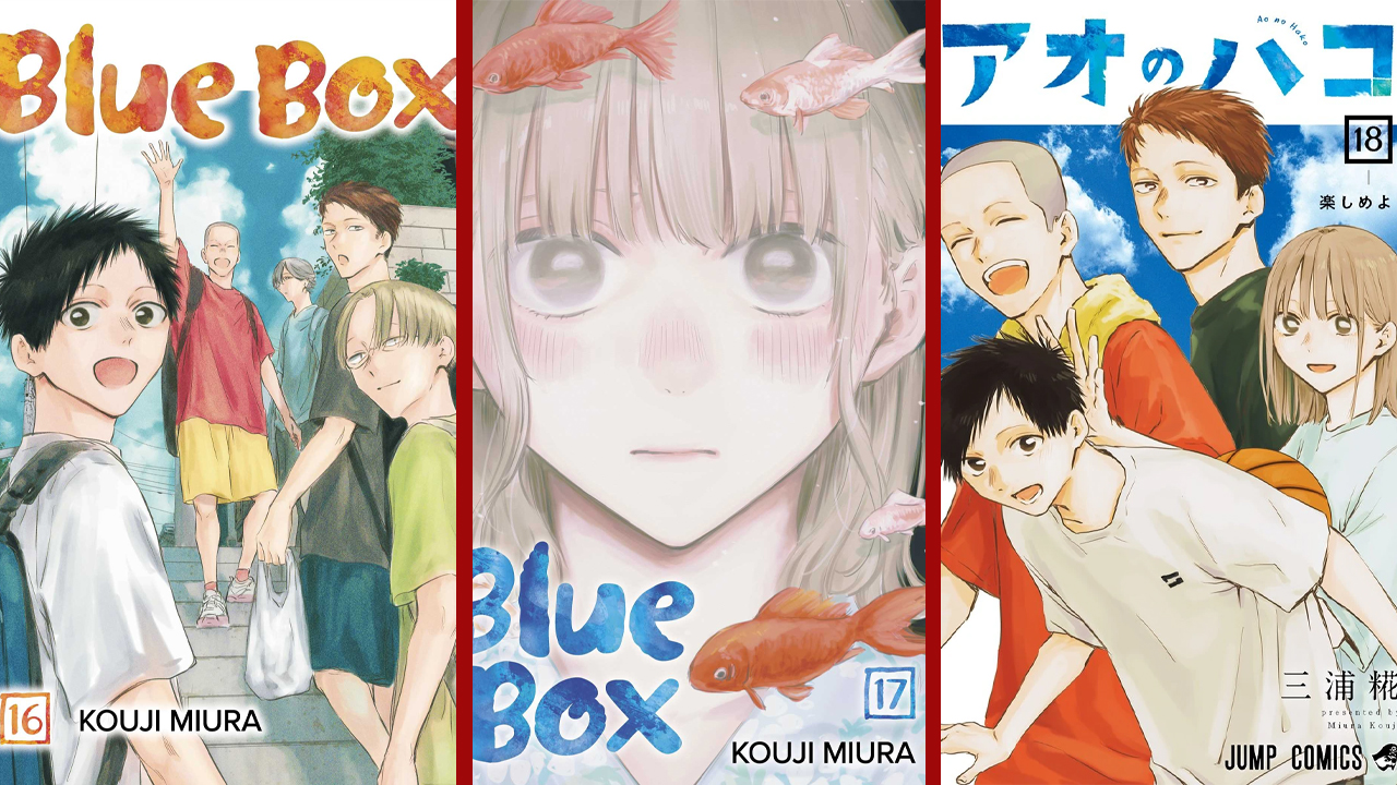 Manga Volumes 16 17 18 Blue Box Renewed Season 2 Netflix