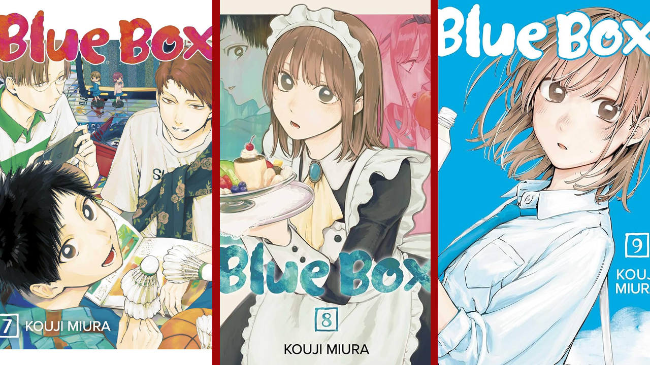 Manga Volumes 7 8 9 Blue Box Renewed Season 2 Netflix