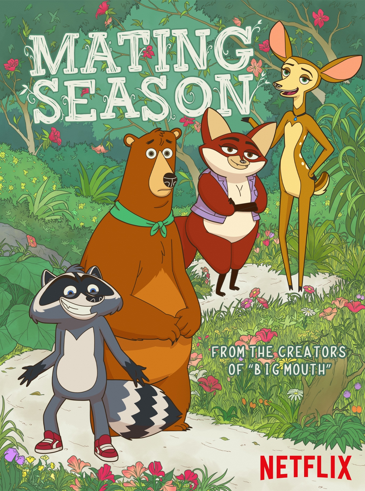 Poster Mating Season Adult Animated Comedy Coming To Netflix In 2026
