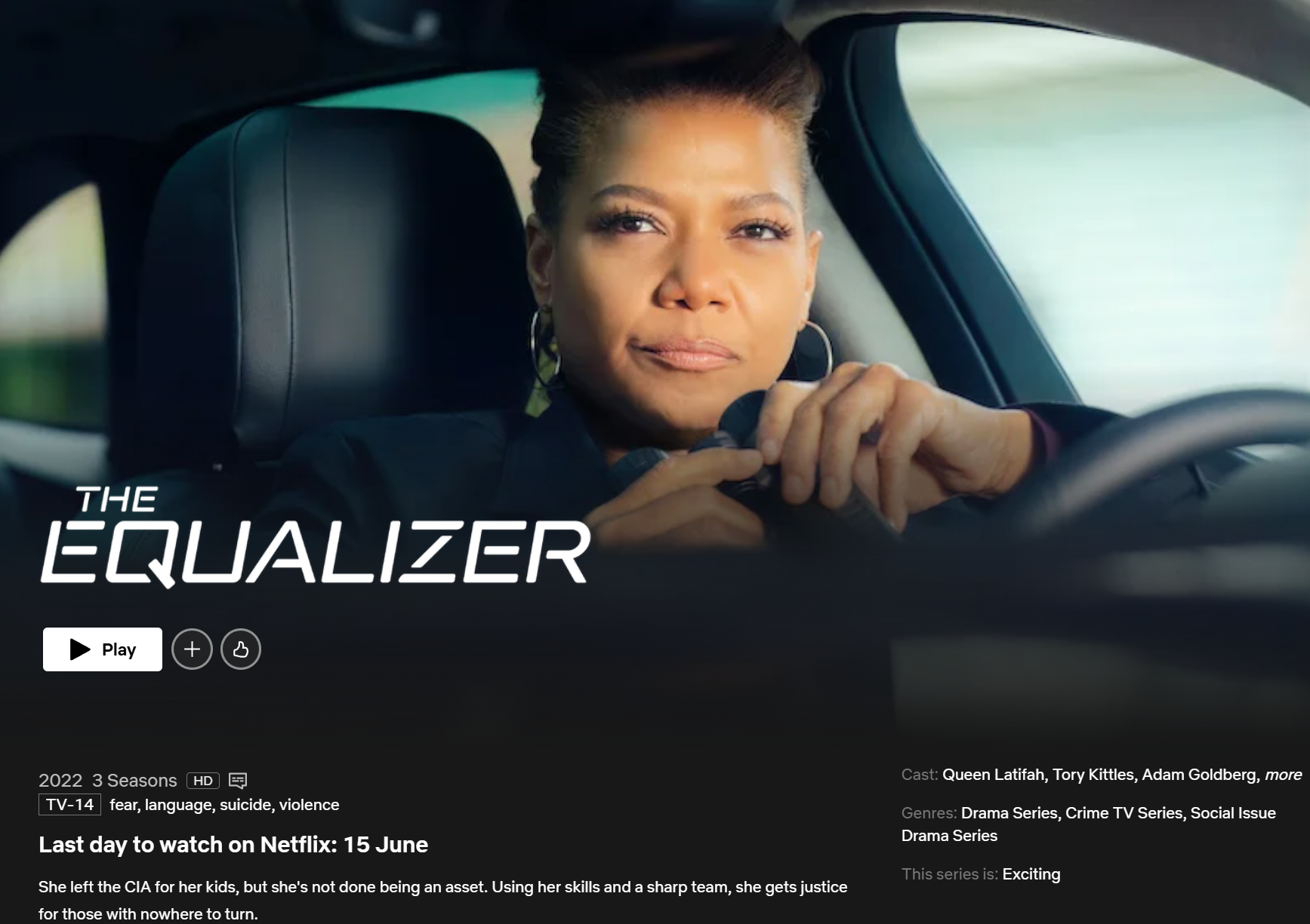Removal Notice On The Equalizer