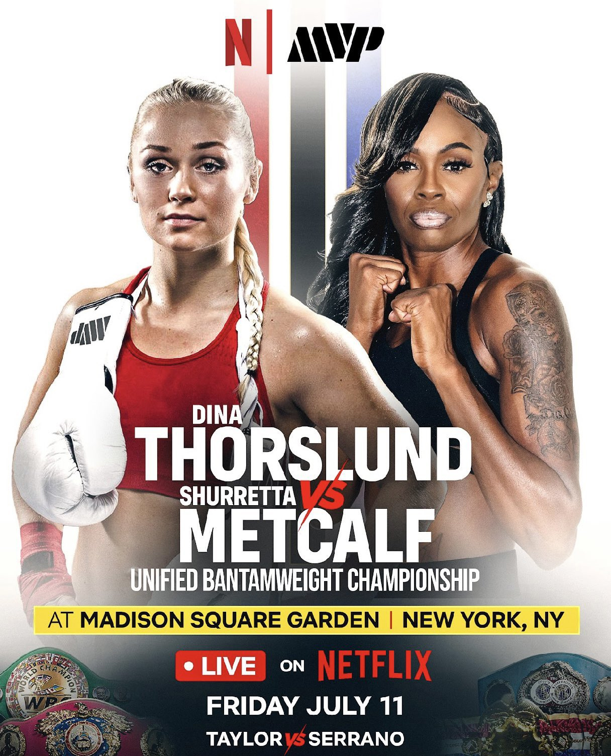 Thorslund Vs Metcalf Staylor Vs Serrano Full Card Details Revealed