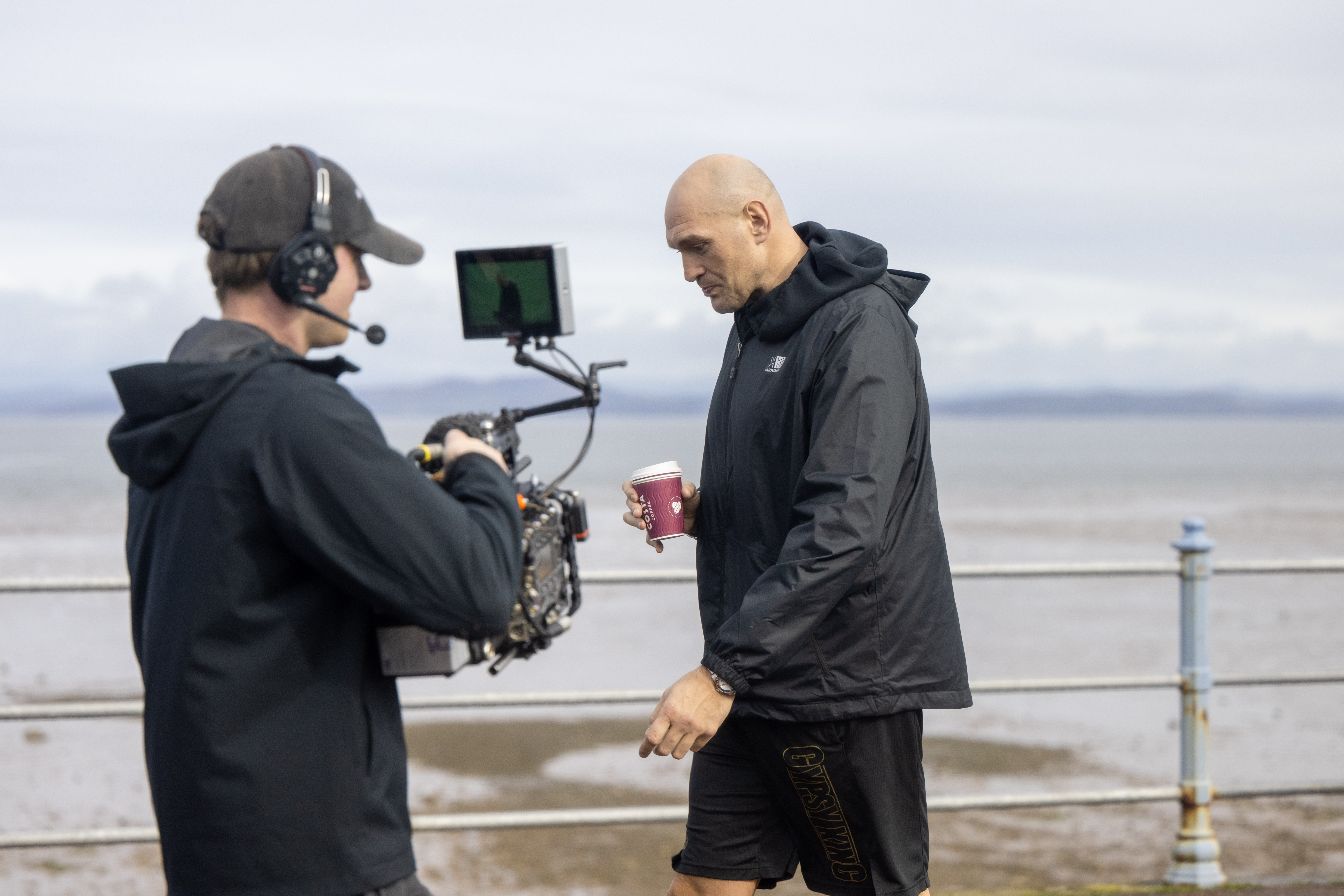 Exclusive: The King Is Back, On Netflix. Tyson Fury Is Seen In His Home Town Of Morecambe As He Films Scenes For Season 2 Of &Quot;At Home With The Furys&Quot; 20 Mar 2024