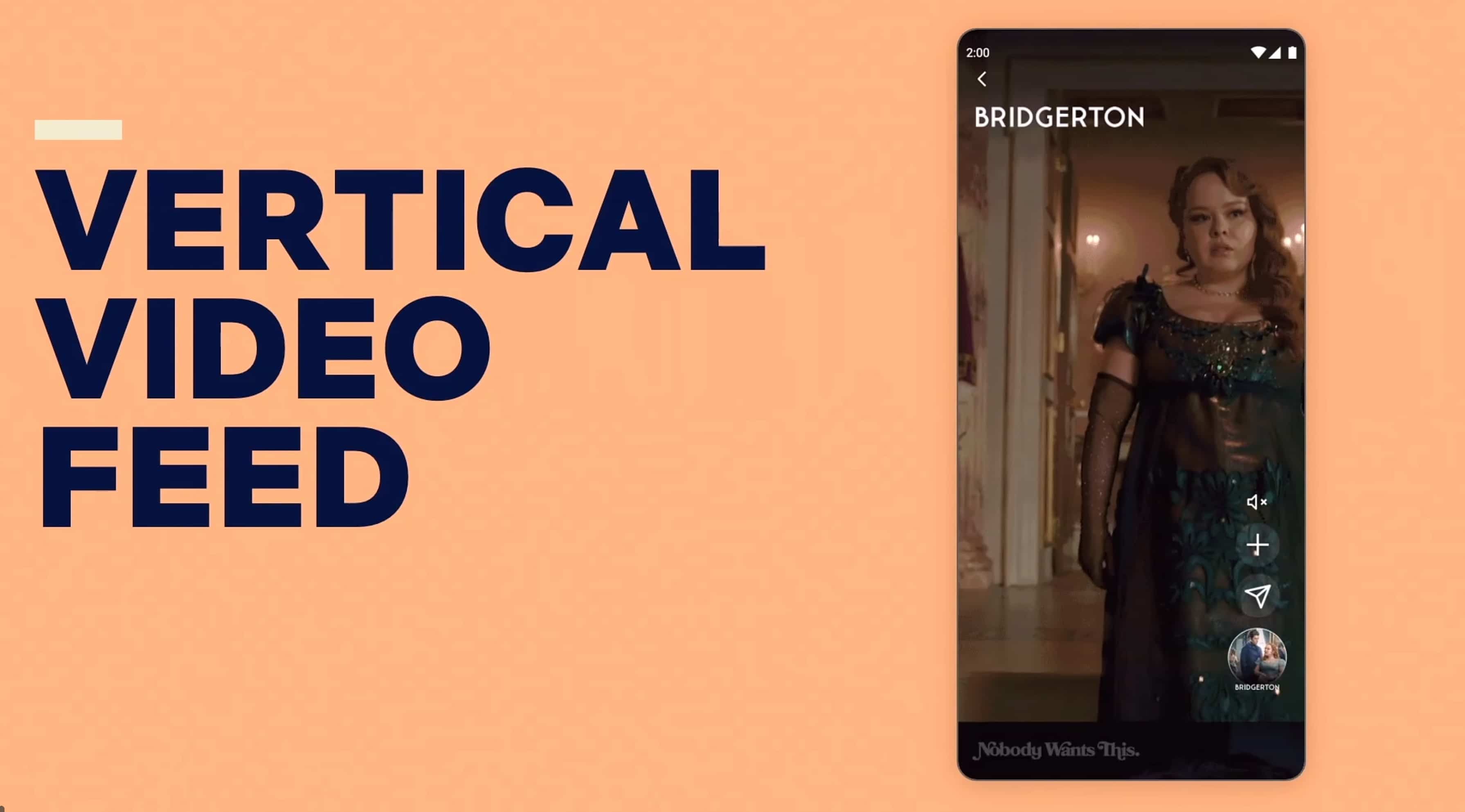Vertical Video Feed
