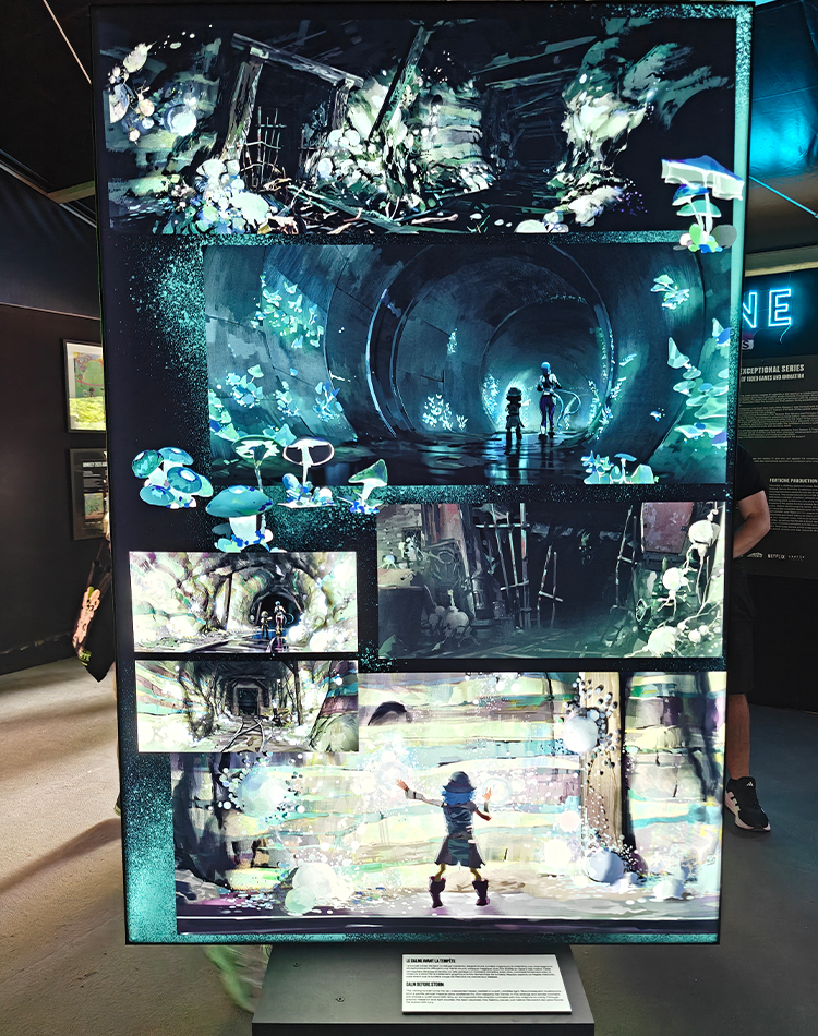 Abandoned Mining Tunnel Storyboard Arcane Season 2 Arcane Exhibit