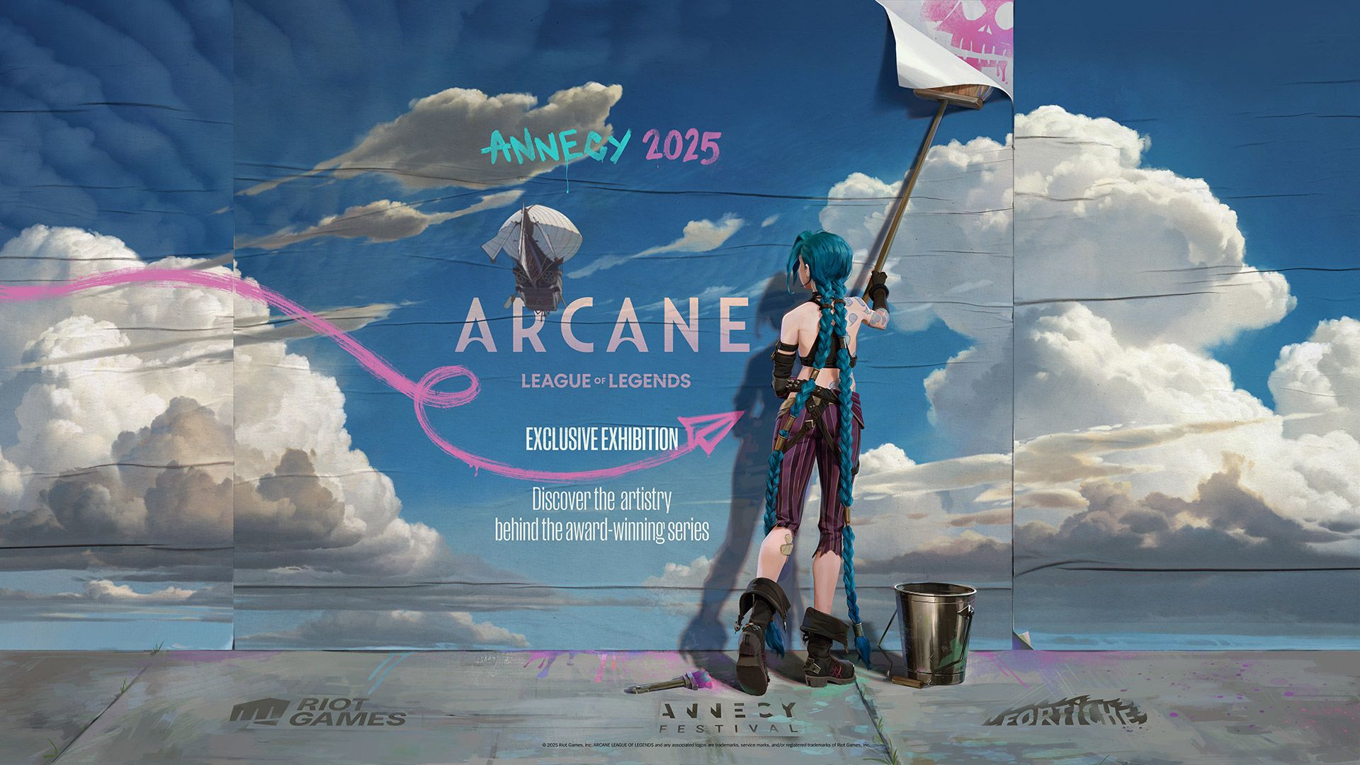 Arcane Exhibition Netflix Annecy