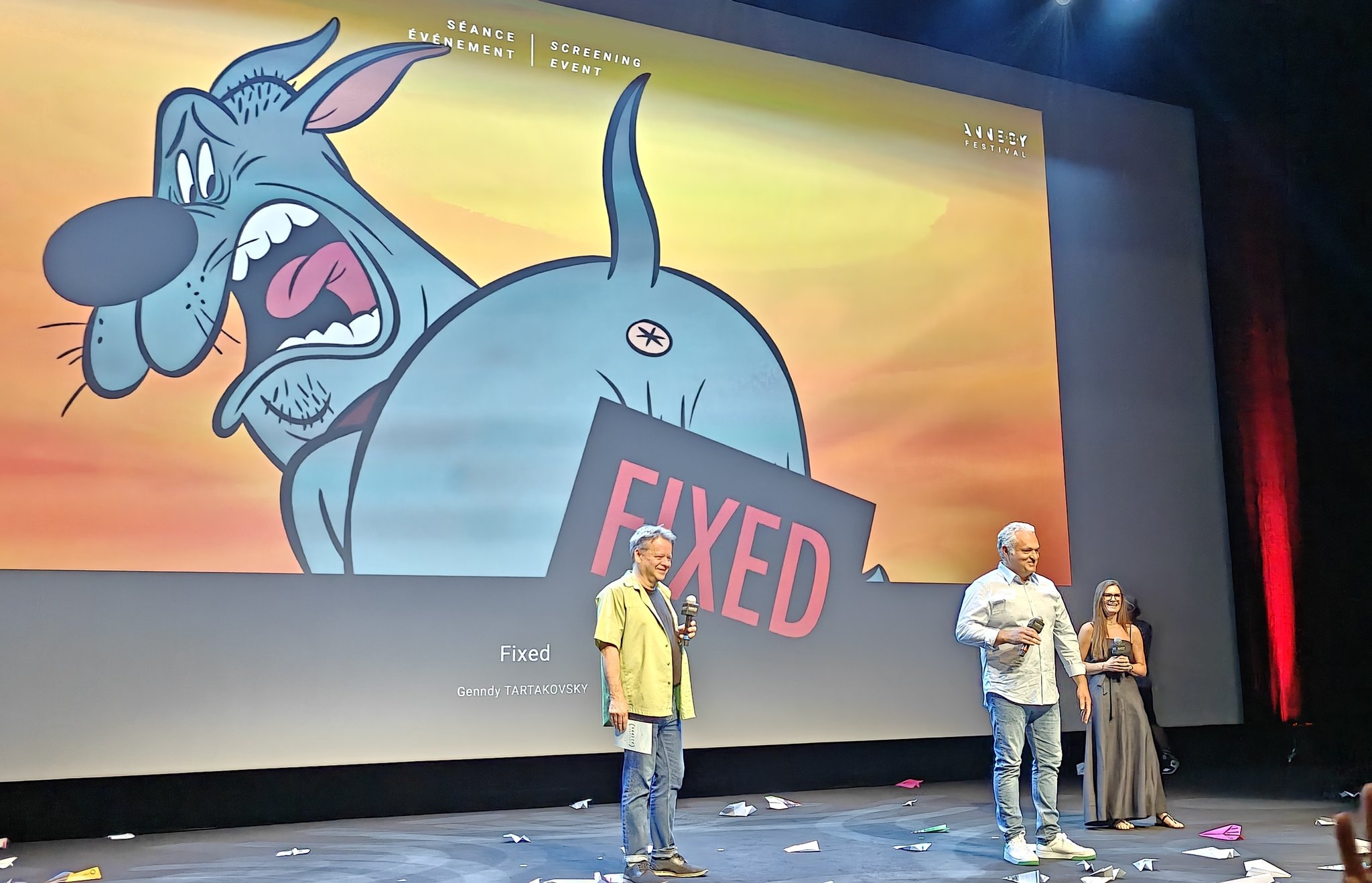 Genndy Tartakovsky Fixed World Premiere