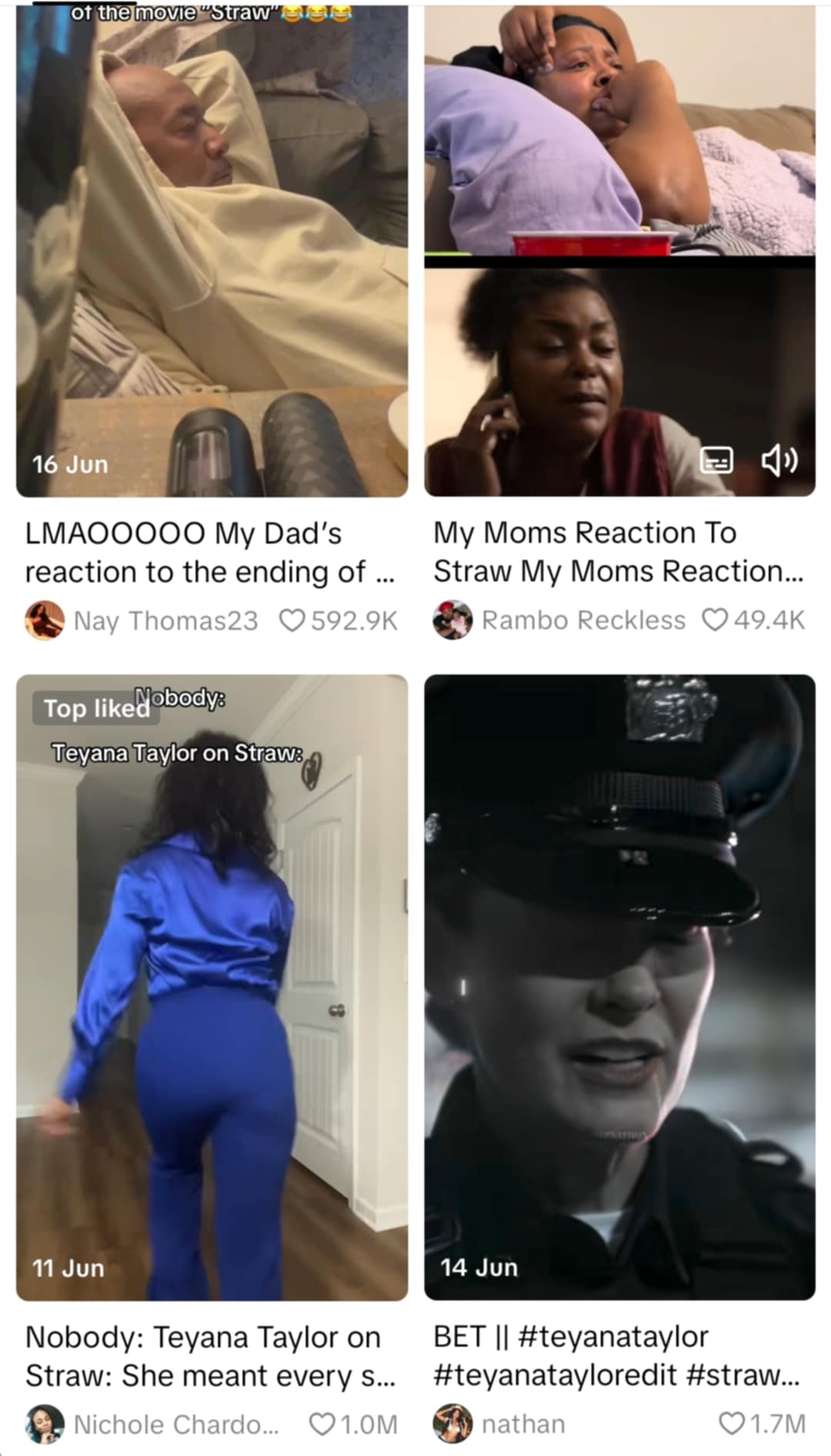 Straw Viral Videos Tiktok