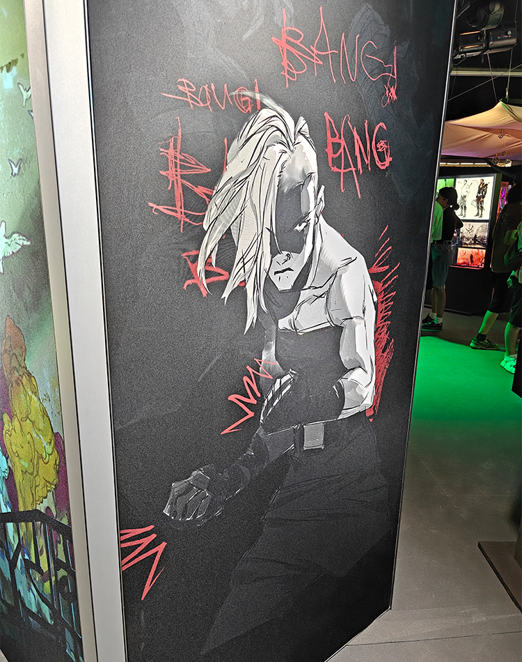 Vi Concept Art Arcane Season 2 Arcane Exhibit