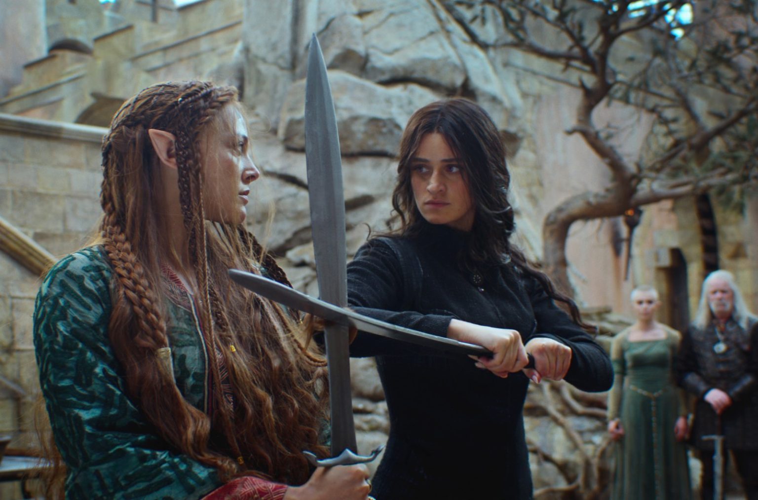 Yennifer Fighting Scene In The Witcher Season 4