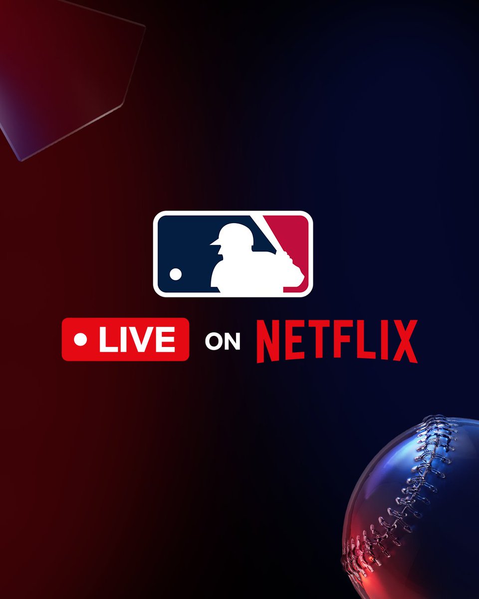 Netflix Mlb Live On Netflix Artwork