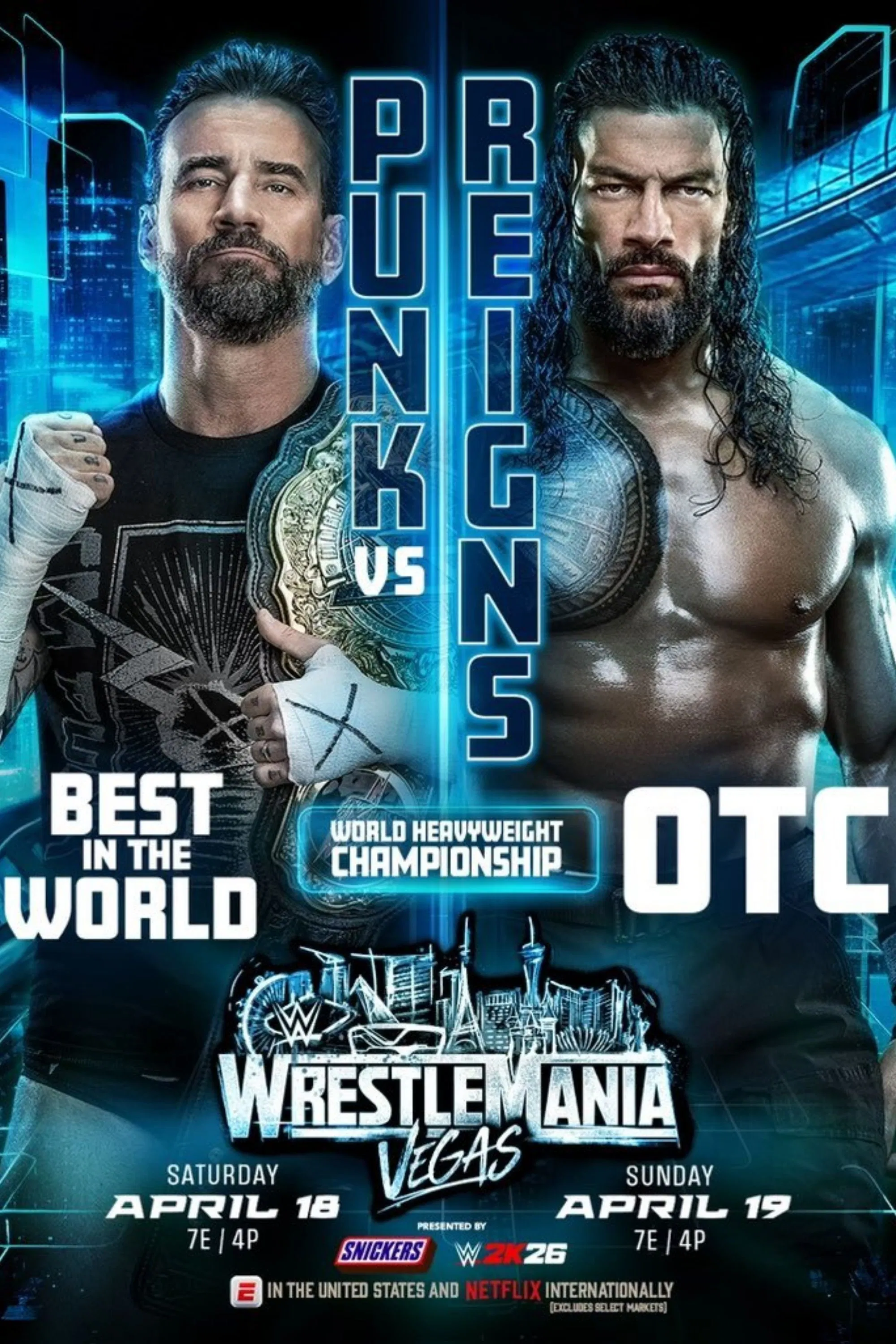 Wrestlemania 42 Night 2 Poster