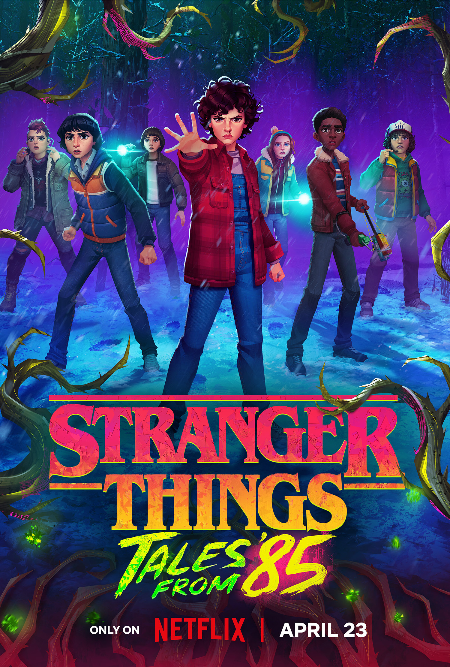 Official Poster Stranger Things Tales From 85