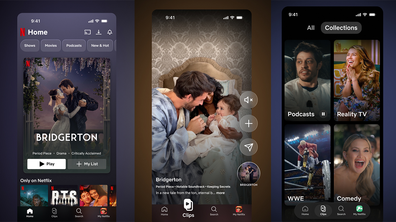 Netflix Mobile Overhaul With Clips
