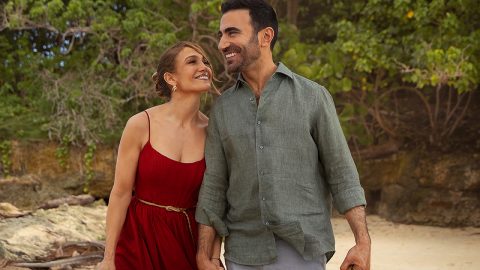 Trailer and First Looks Drop for ‘Office Romance’ With Jennifer Lopez and Brett Goldsten Article Teaser Photo