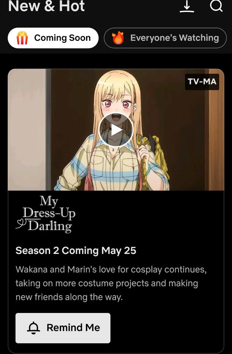 Second Seasons of 'My Dress Up Darling' 'Blue Lock' & 'Mushoku Tensei ...