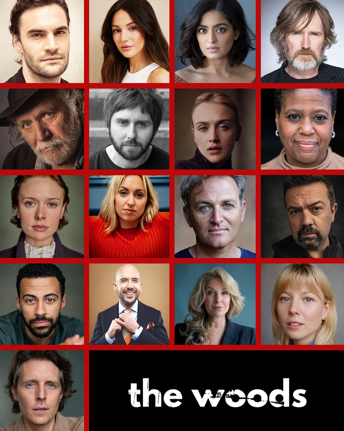 The Woods Cast Grid Netflix