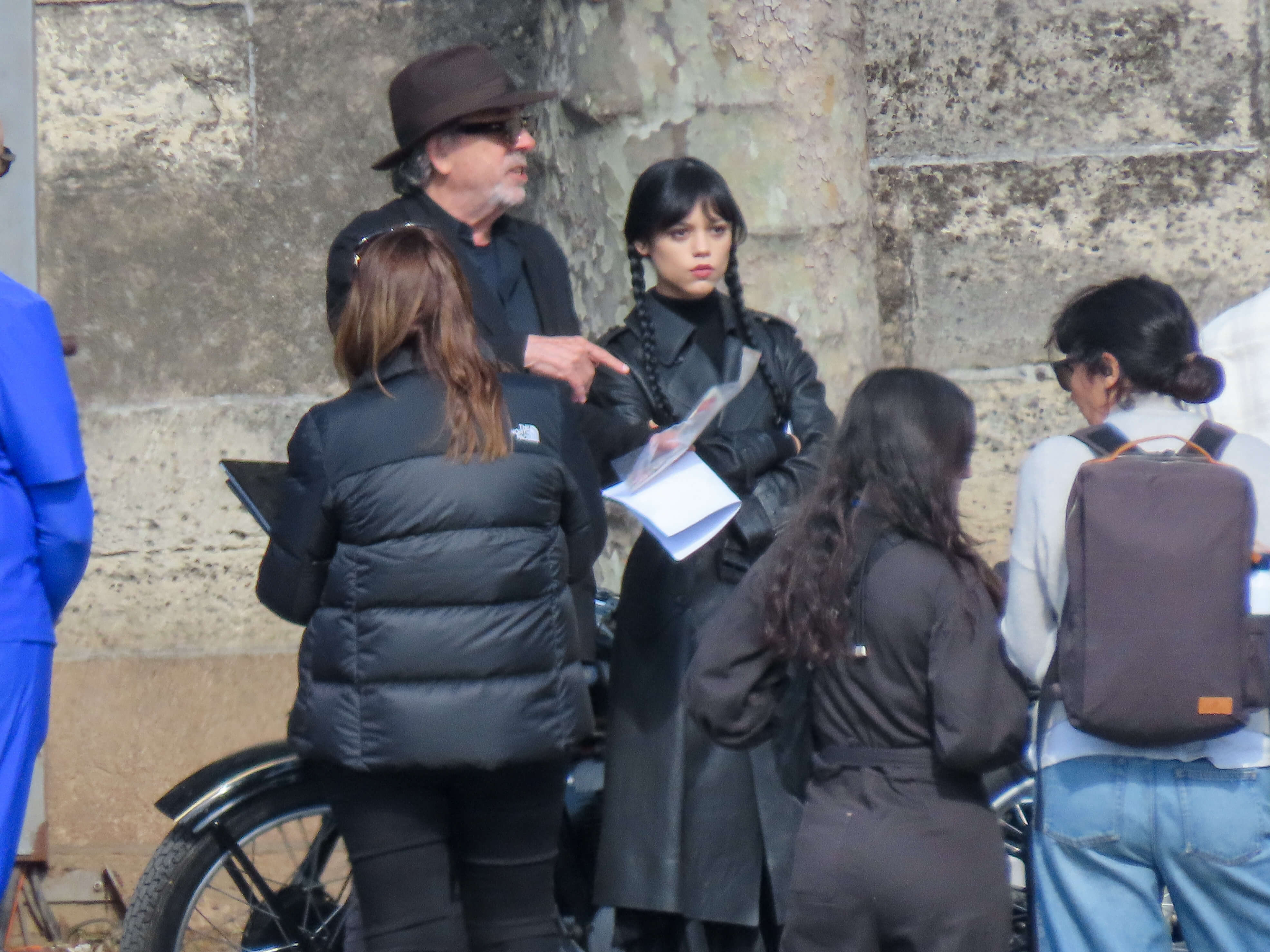 Wednesday Season 3 Filming In Paris (13)