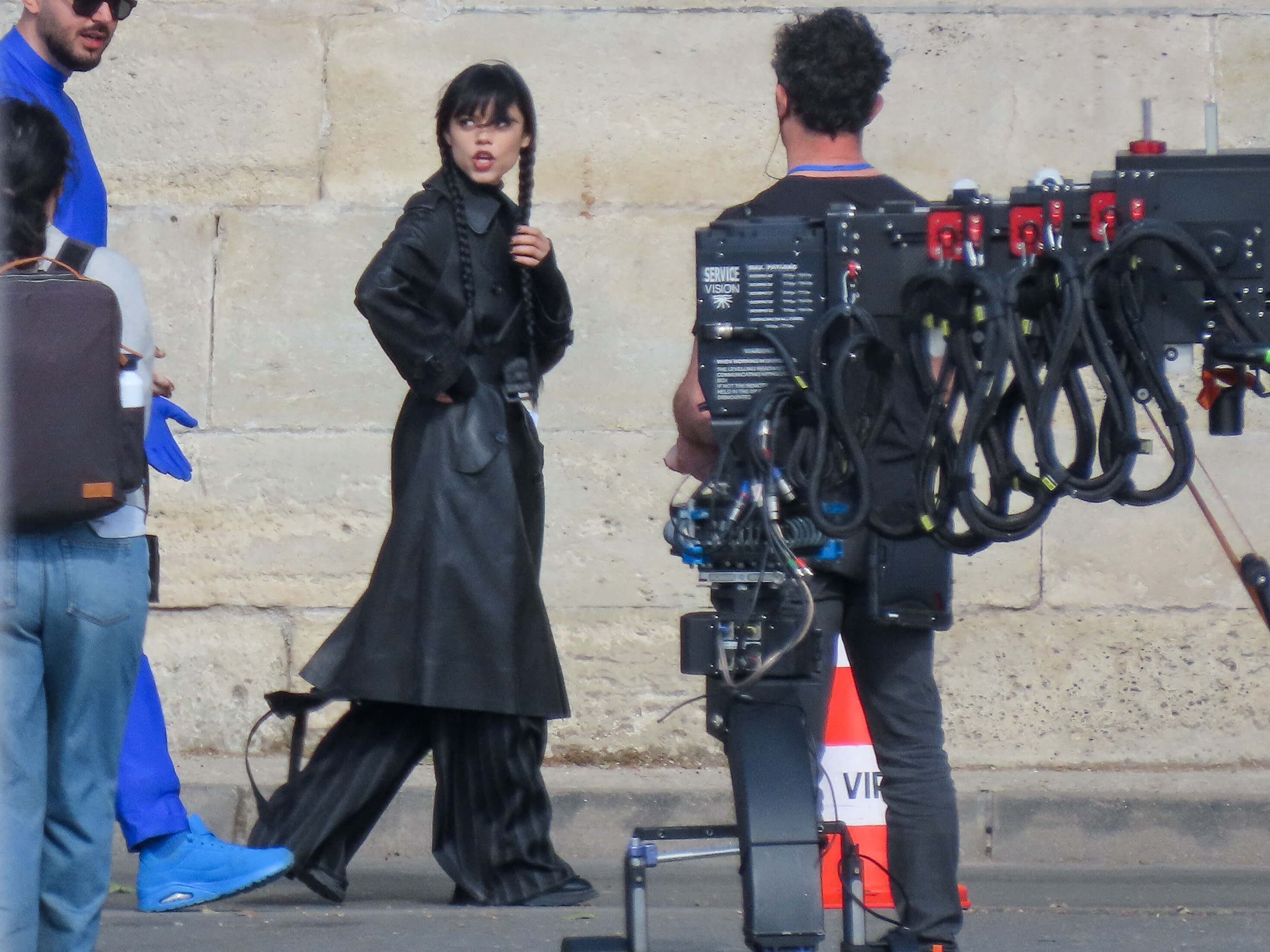 Wednesday Season 3 Filming In Paris (14)