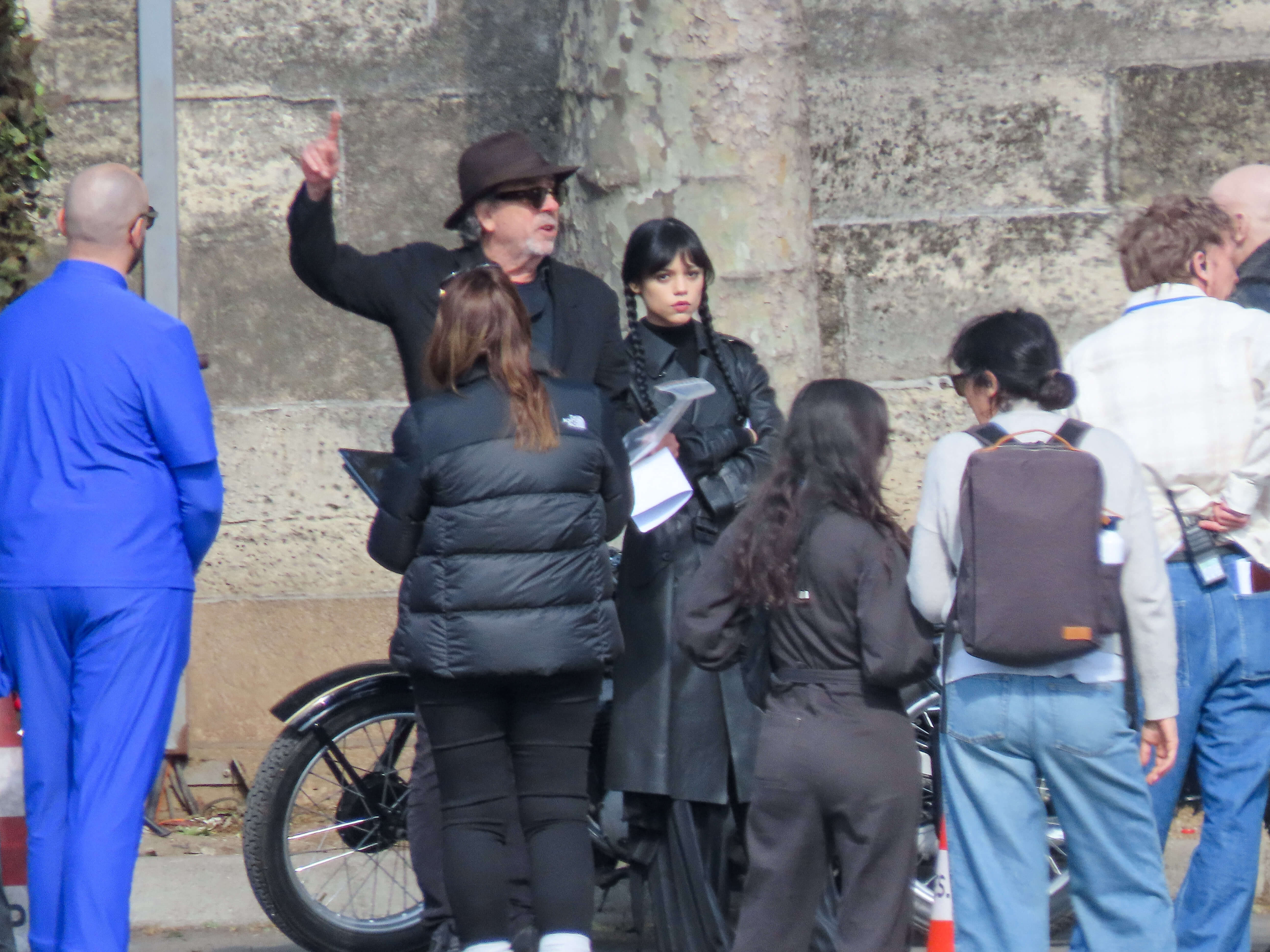 Wednesday Season 3 Filming In Paris (6)