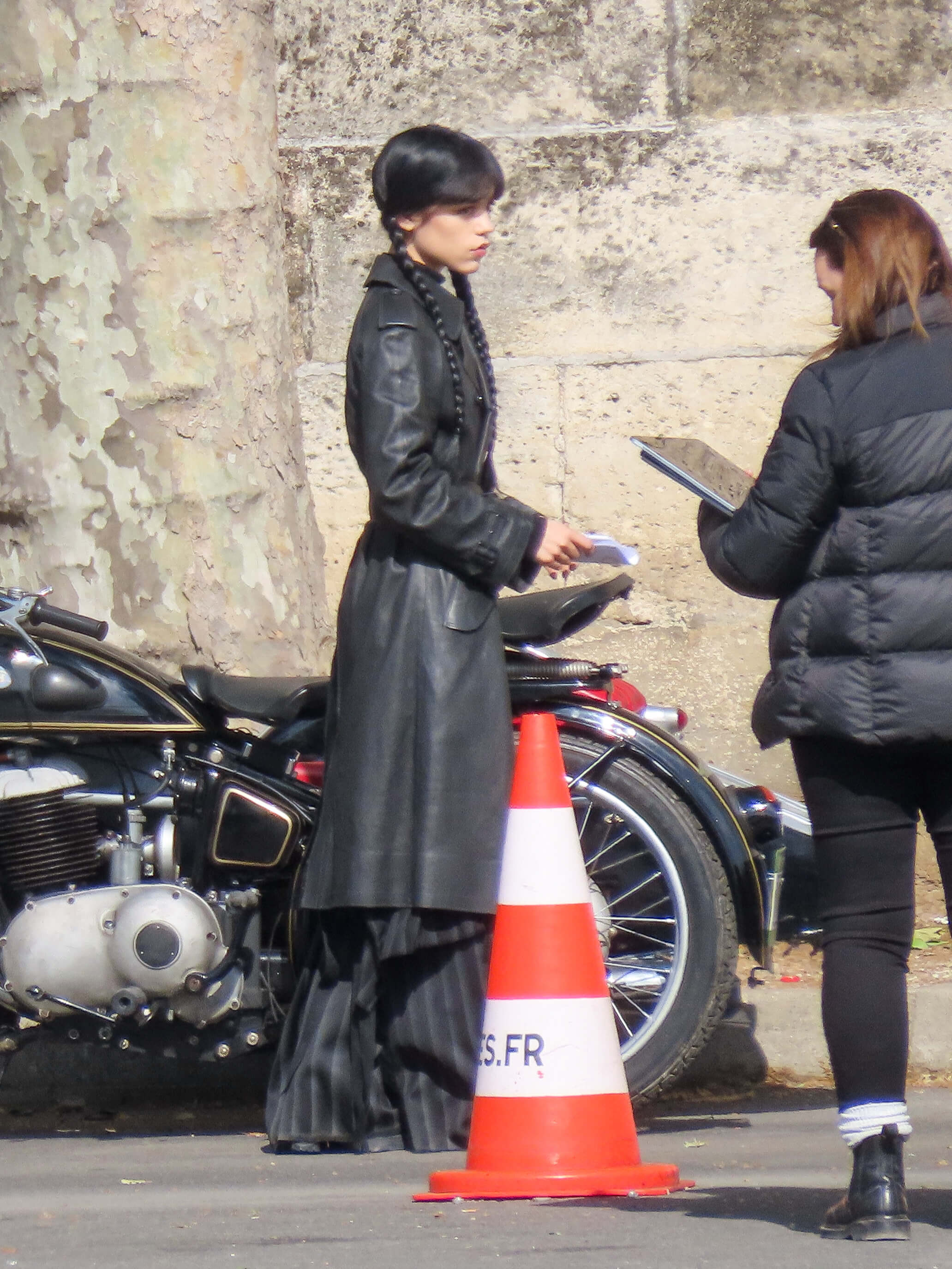 Wednesday Season 3 Filming In Paris (7)