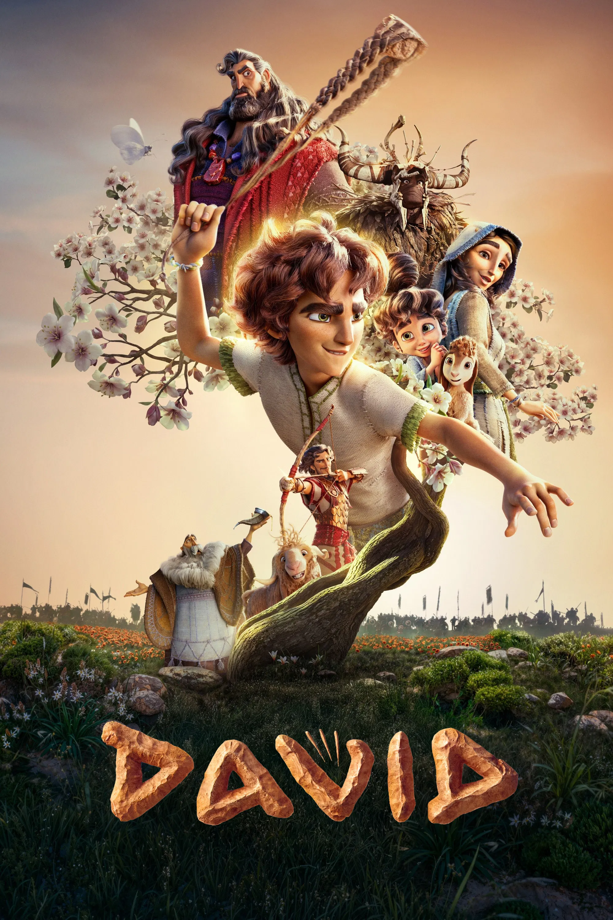 David Animated Movie Poster David Animated Movie Poster