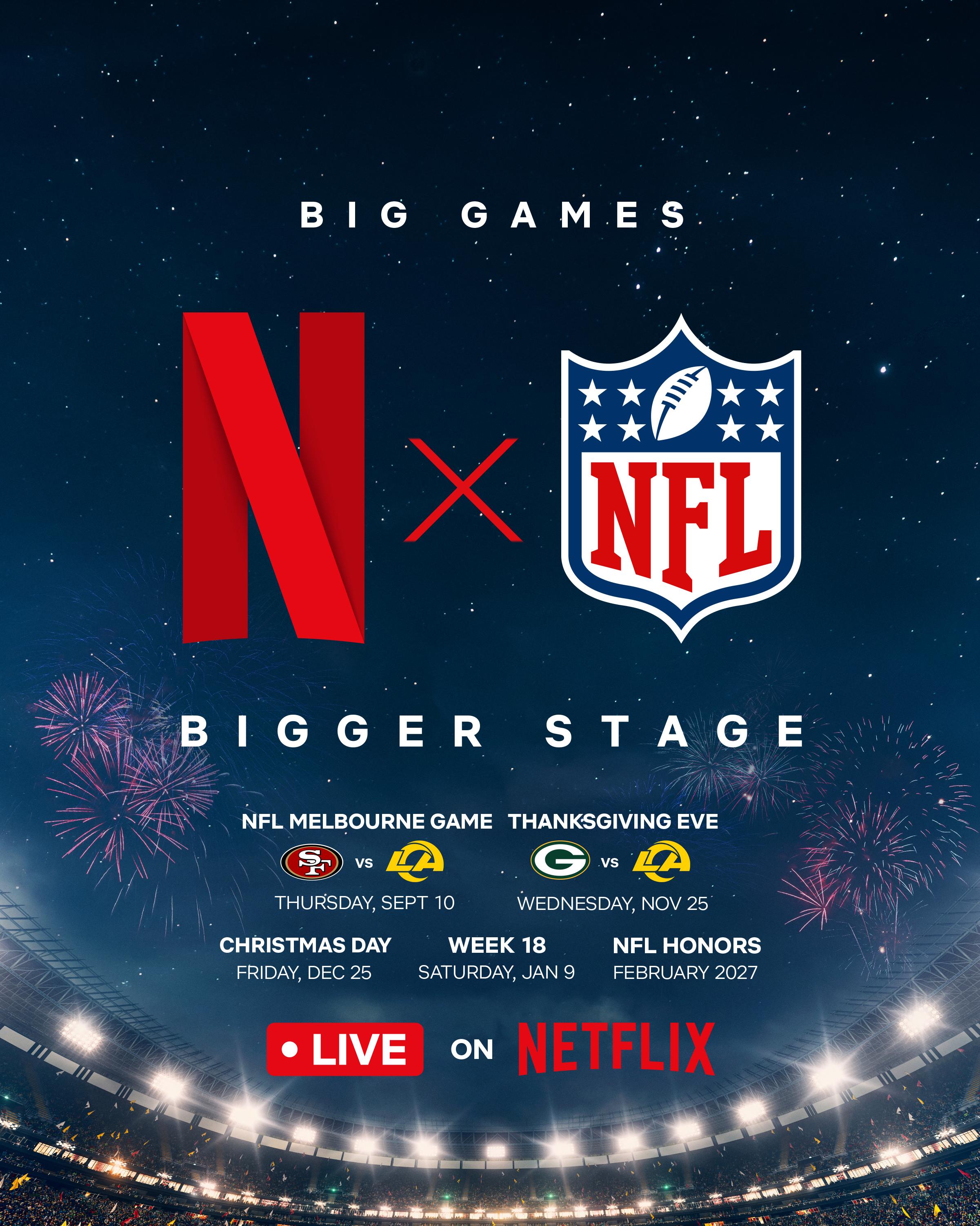 Netflix Nfl Poster English Netflix Nfl Poster English