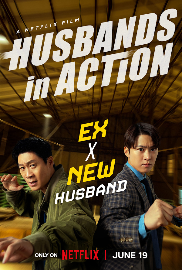 Poster Husbands In Action Netflix June 2026 Release