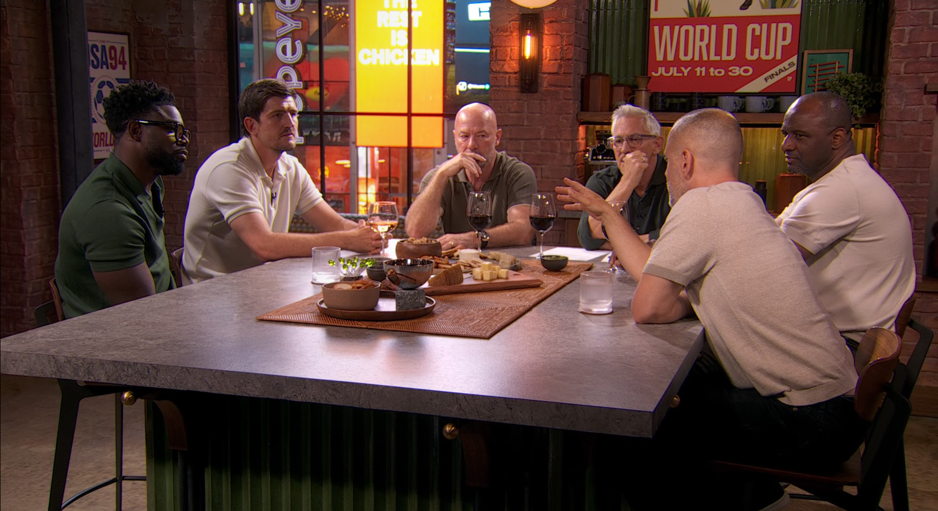 The Rest Is Football Studio With Guests