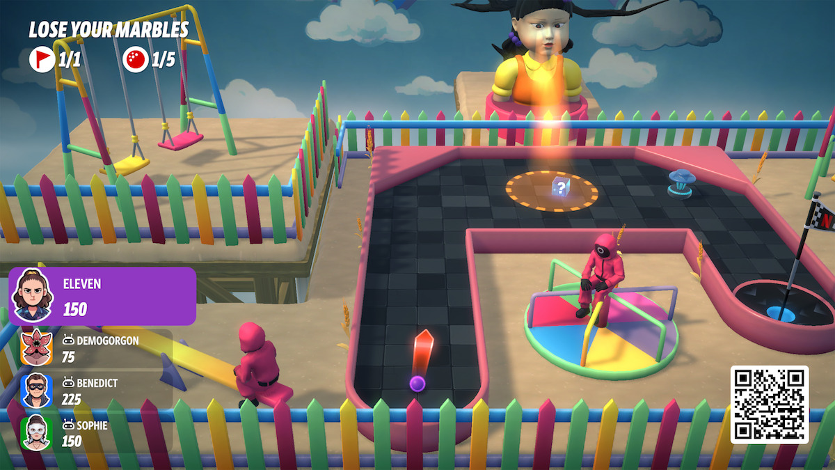 Netflix Minigolf Squid Game Level
