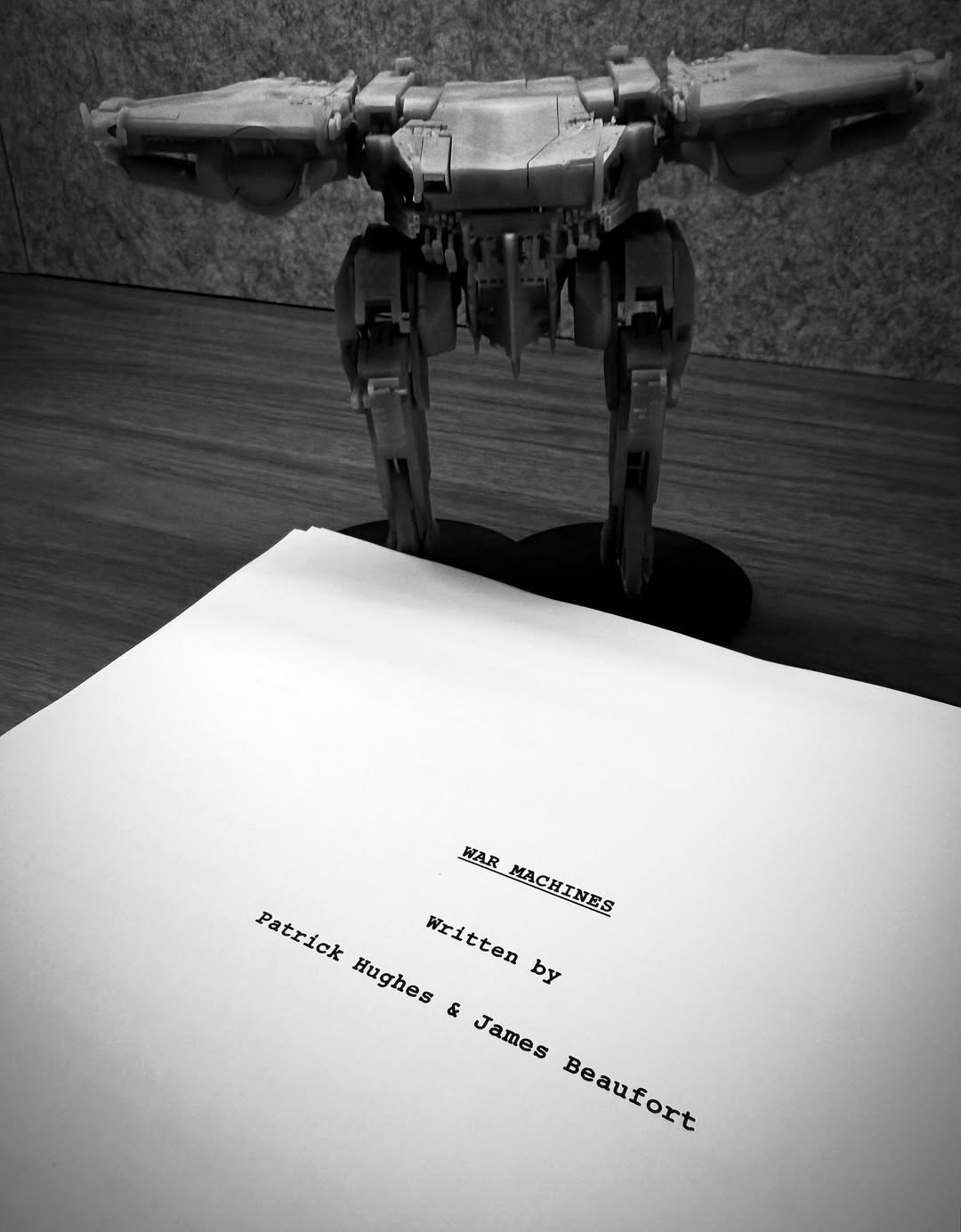 Script War Machines Netflix