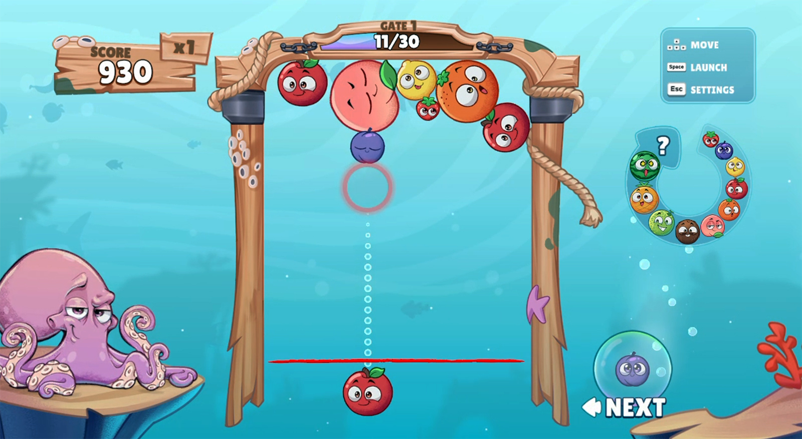 Underwatermlon Fruit Merge Netflix