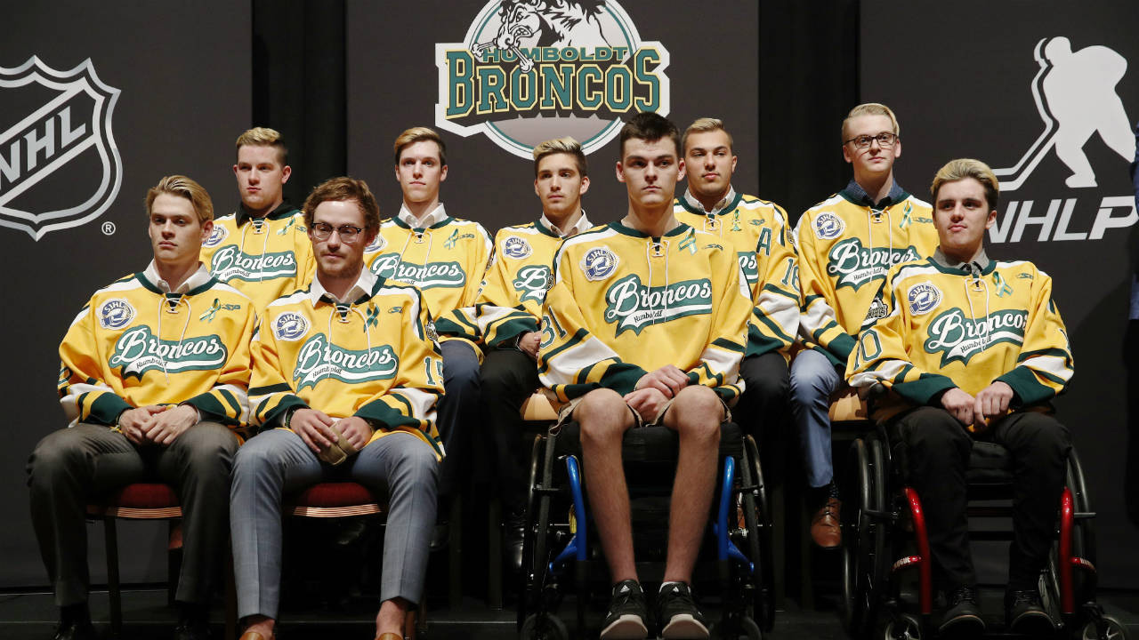 2018 Nhl Awards Humboldt Broncos Survivors